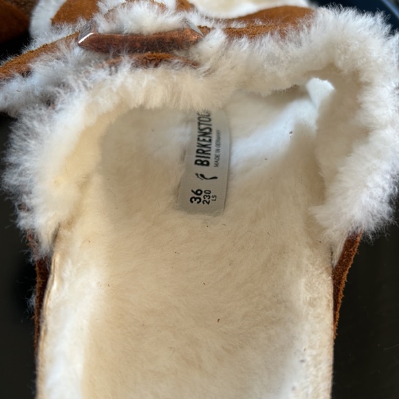 Birkenstocks - Arizona Shearling Suede Leather - Picture 3 of 5